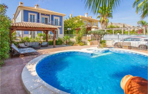 Amazing home in Aspe with Outdoor swimming pool, WiFi and 4 Bedrooms, Aspe